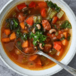 Spicy bønnesuppe med chorizo