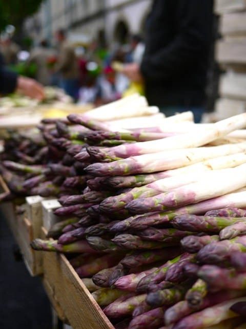 Aspargessuppe på friske asparges