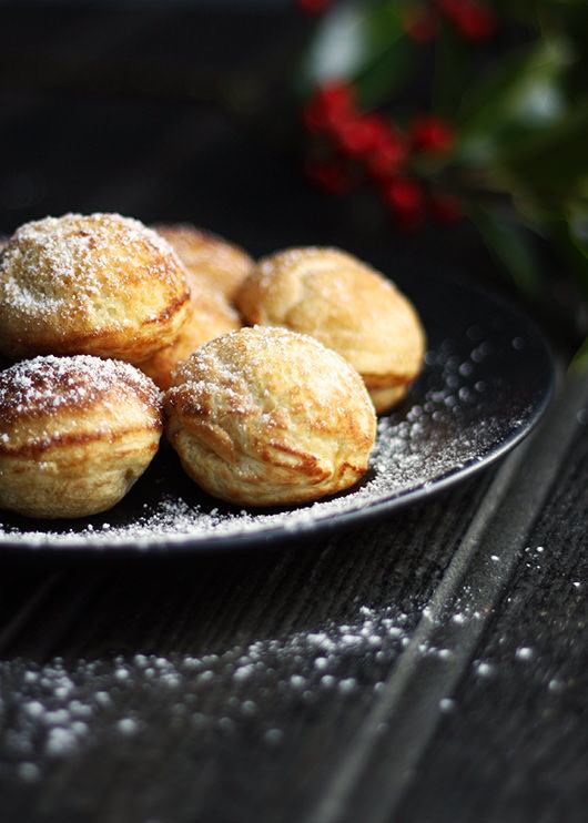 Hjemmelavede æbleskiver