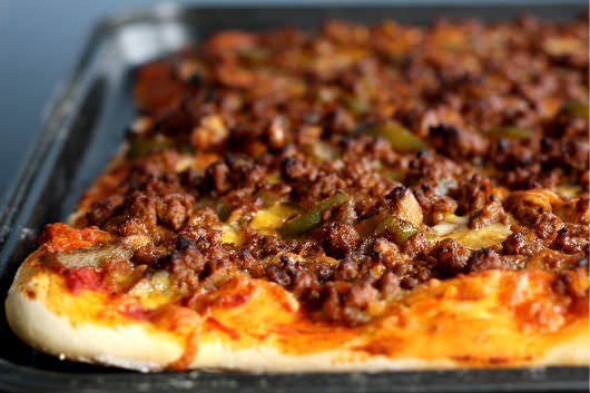 Pizza a la Sloppy Joe