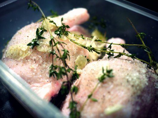 Confit de canard - trin for trin