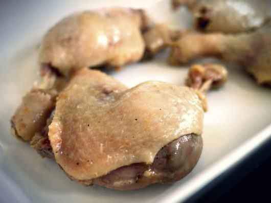 Confit de canard - trin for trin