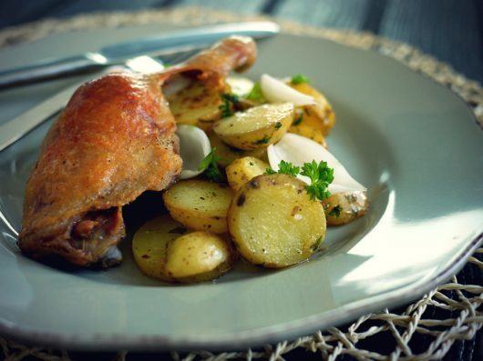 Confit de canard - trin for trin