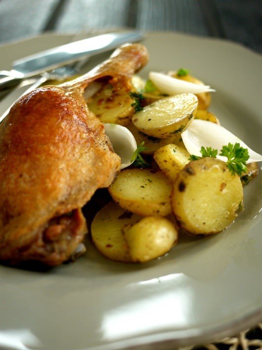 Confit de canard - trin for trin