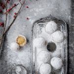 Små berlinere med æblefyld