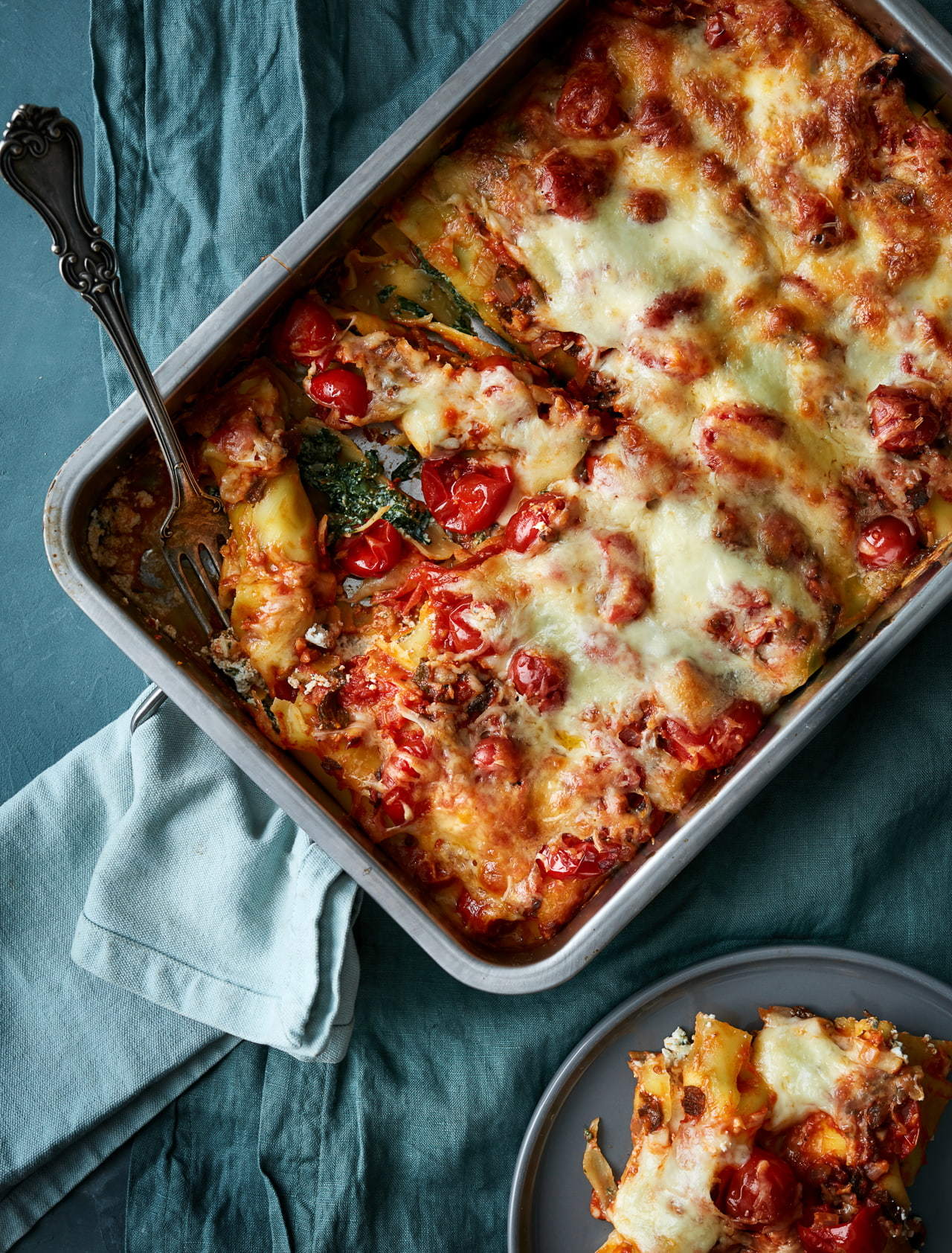 cannelloni med spinat