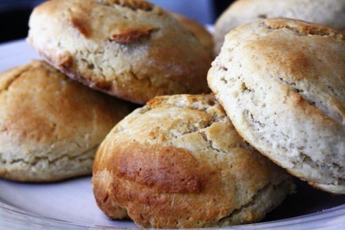 Scones med sultanarosiner