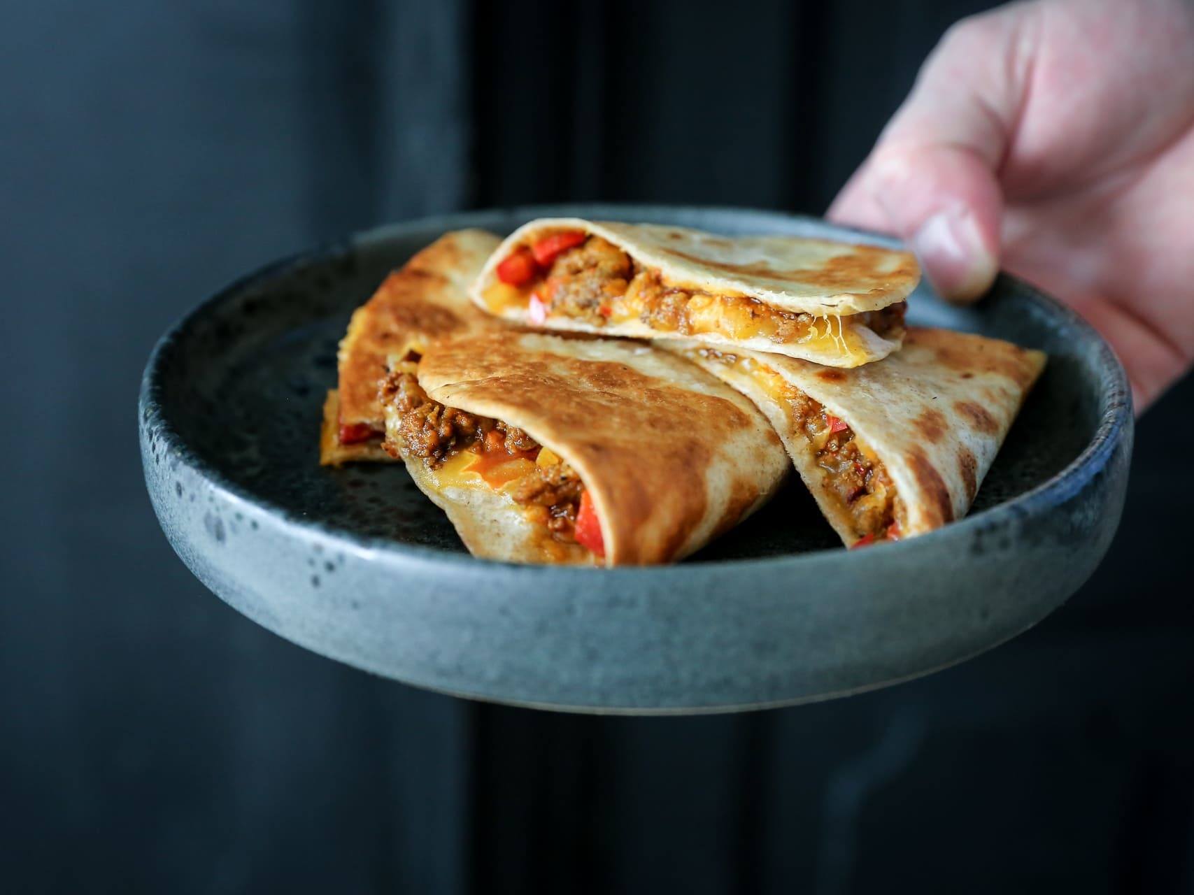 quesadillas