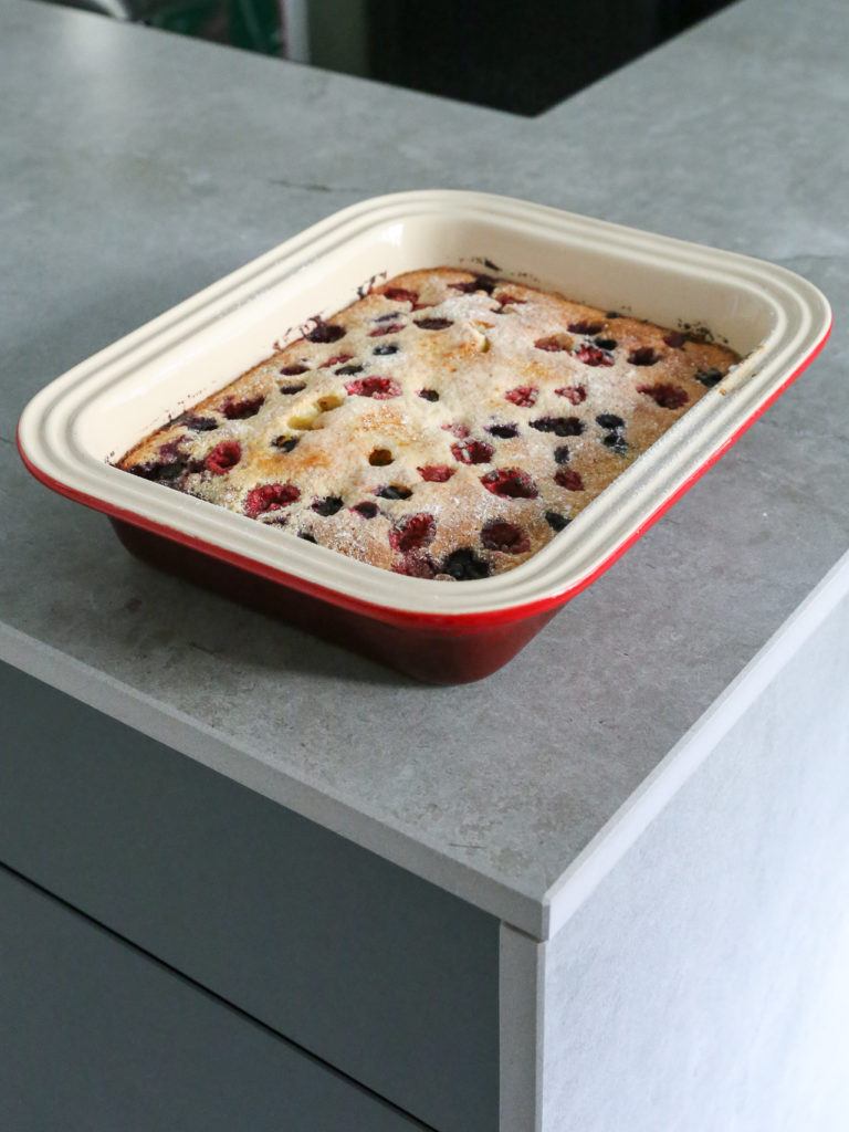 Clafoutis med bær